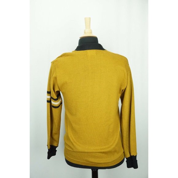 Venus Knitting Mills Inc NYC Kappa Delta Phi fraternity Cardigan Sweater VTG 42 - Picture 3 of 6